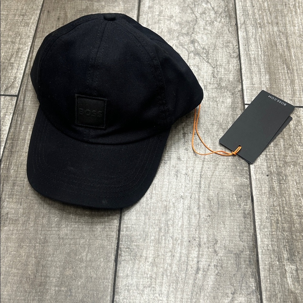 100% Authentic BOSS Black Logo Cap Derrel Pl - NWT